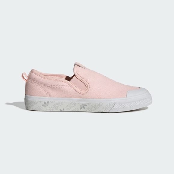 Adidas Originals Nizza Icey Pink Slip On Sneakers - Picture 2 of 9